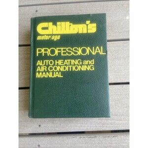 Chilton’s Motor/Age Pro Auto Heating & Air Conditioning Manual 1977 - 6632